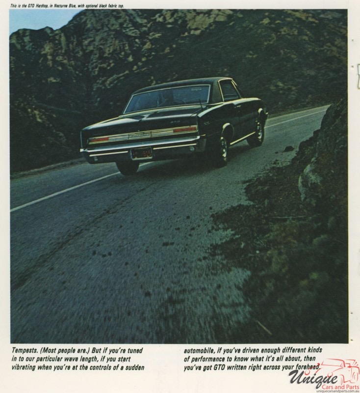 1964 Pontiac GTO Brochure Page 7